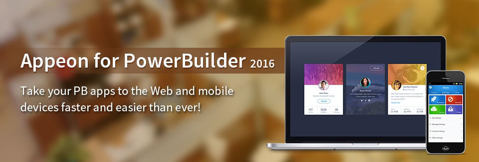 Appeon for PowerBuilder 2016