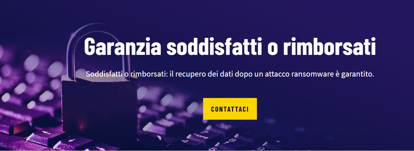 ARCserve soddisfatti o rimborsati